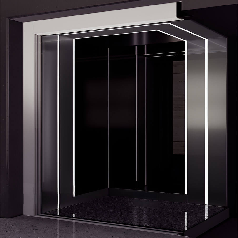 کابین شیشه و استیل کد 508