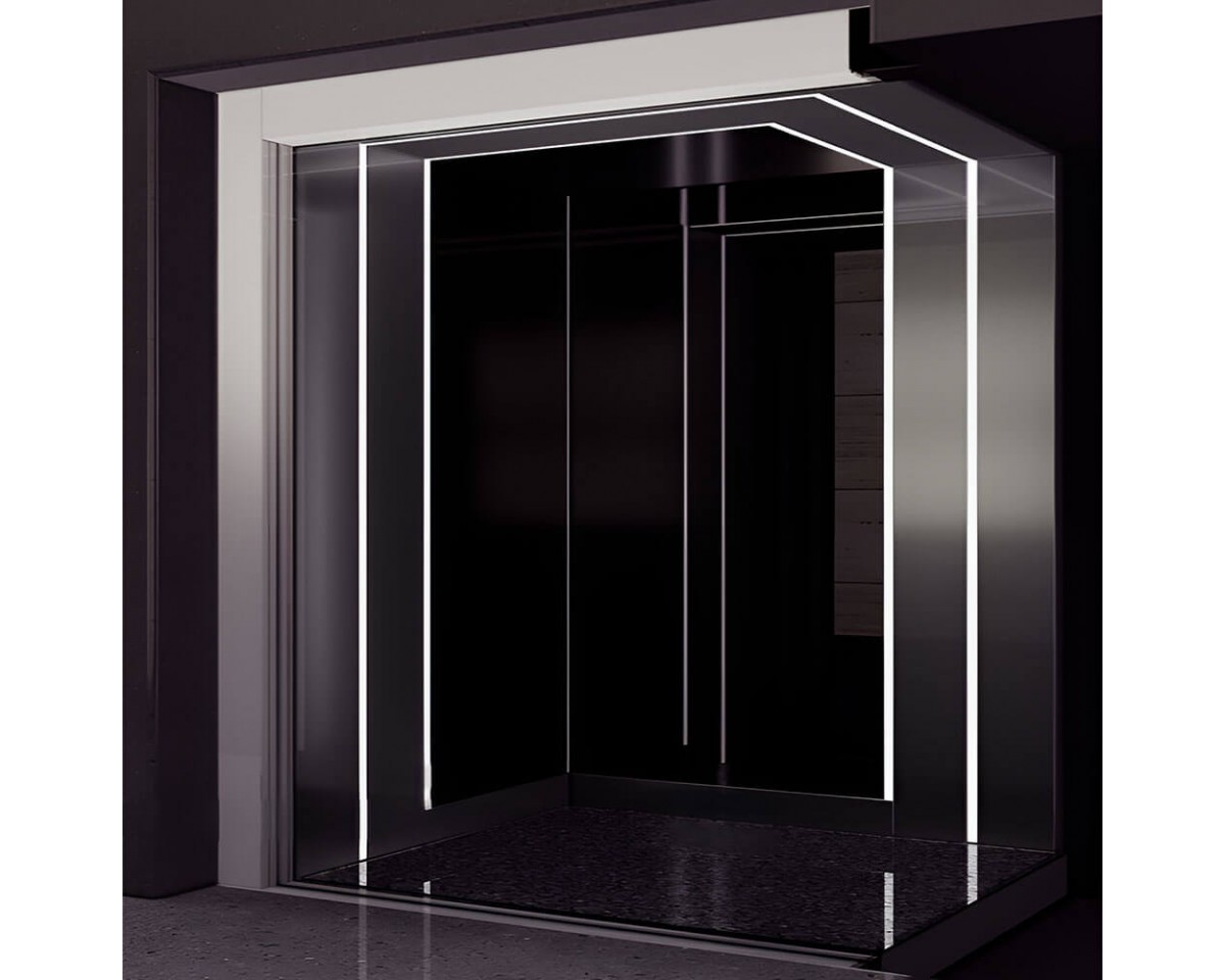 کابین شیشه و استیل کد 508