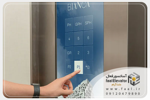 پنل لمسی داخل کابین آسانسور؛ راهنمای جامع انتخاب، نصب و کاربرد